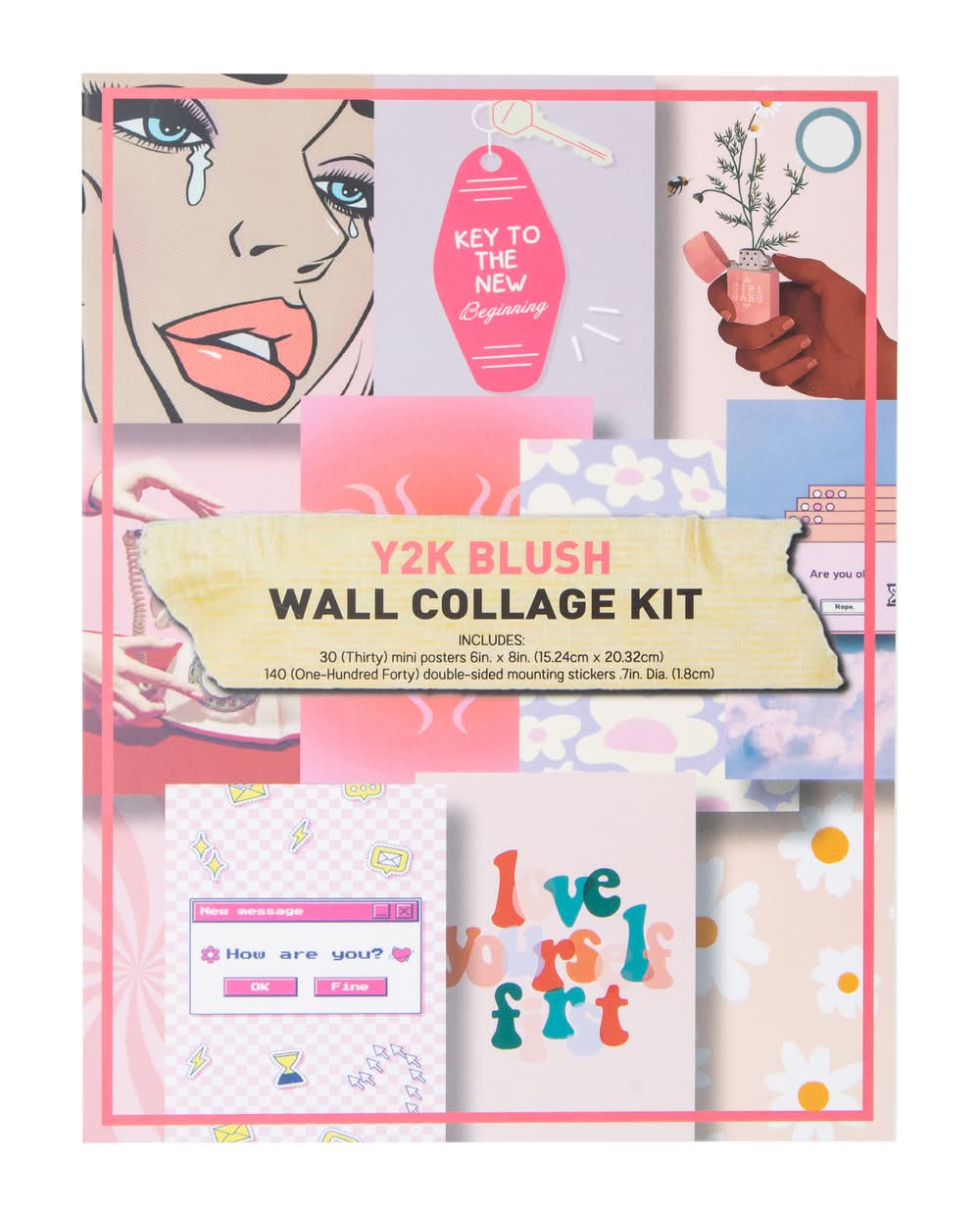 Wall Collage Kit Pink