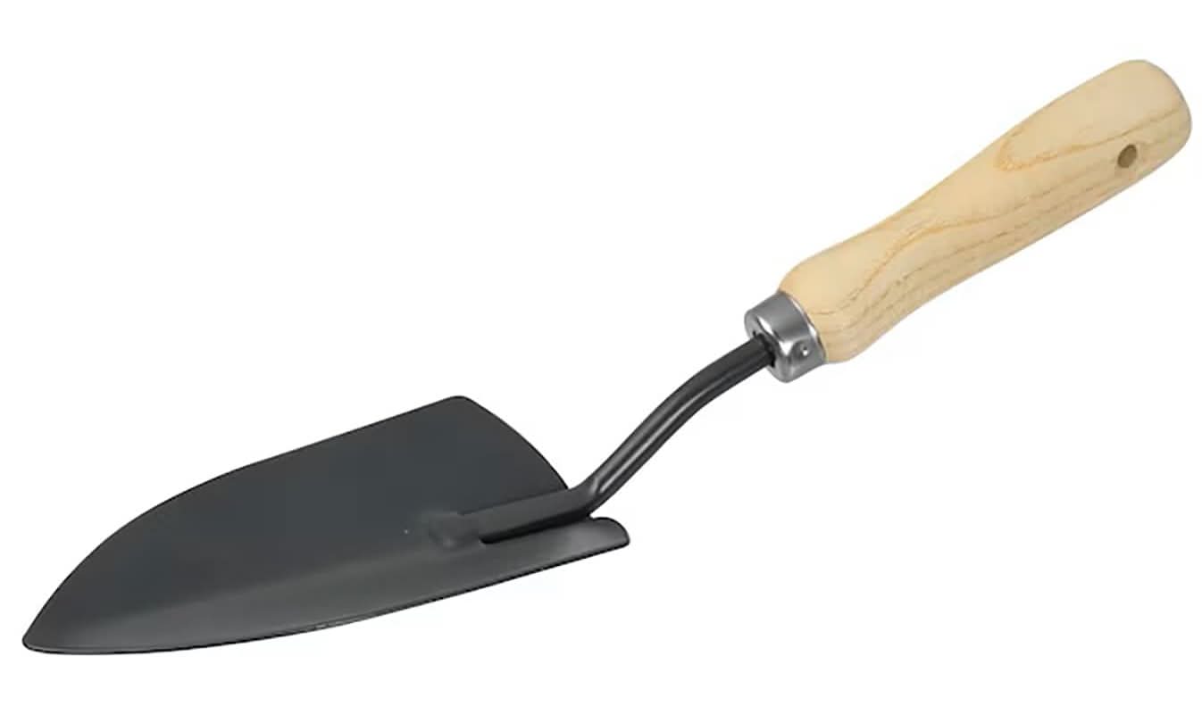Project Source 8.6-in Carbon steel Garden trowel