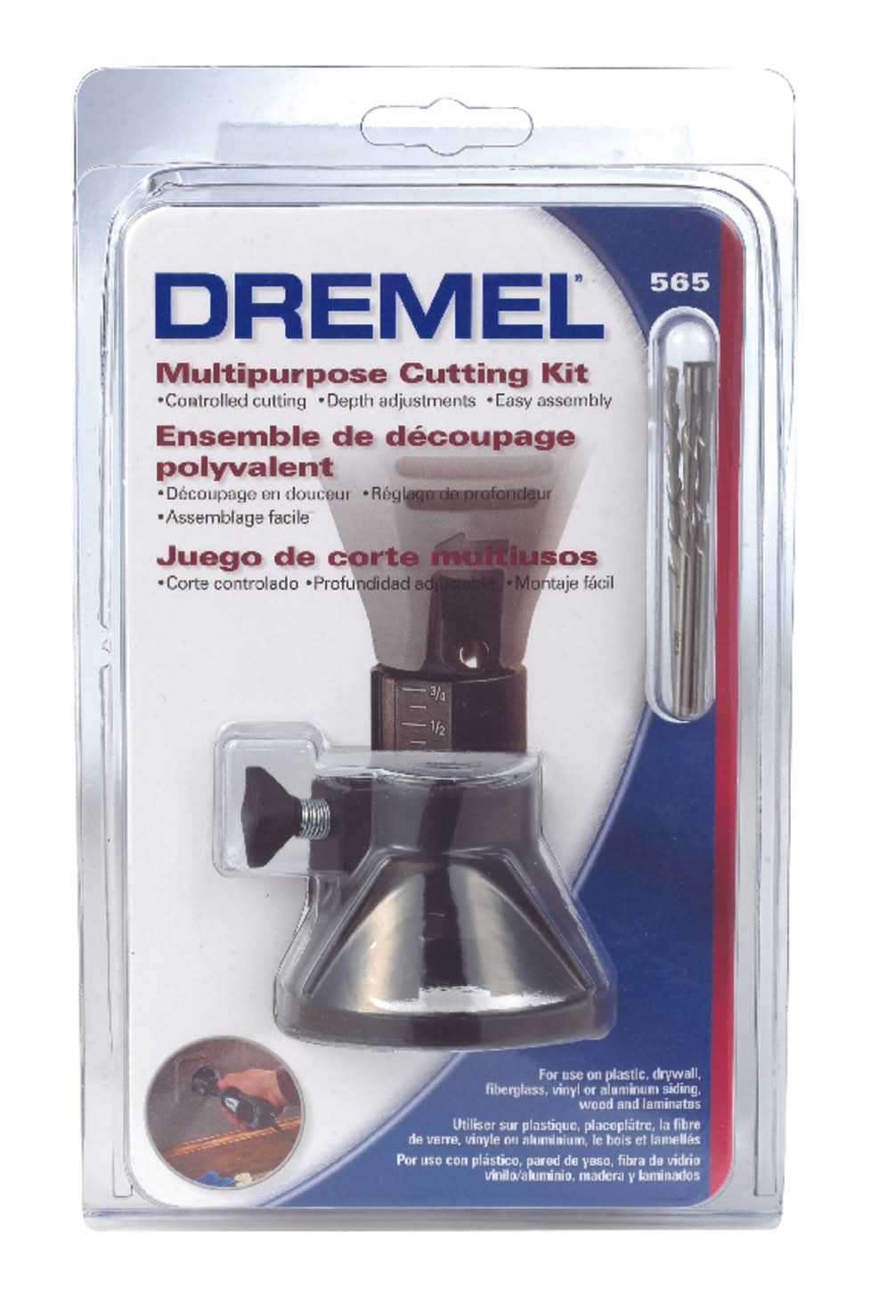 Dremel Plastic/Steel Multi-Purpose Cutting Kit 4 Pc