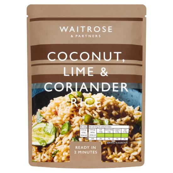 Waitrose Coconut, Lime & Coriander Rice