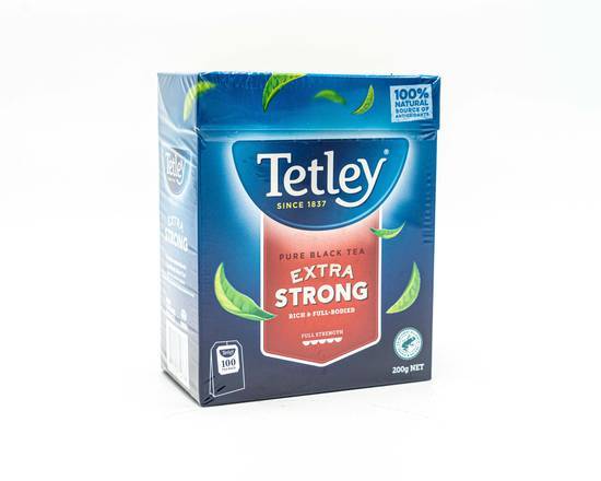 Tetley Extra Strong Tea Bags (100 Pack) 200g