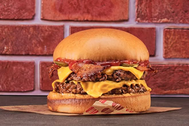 ❤ 🍔 🇫🇷 🥓 Double Bacon Cheeseburger