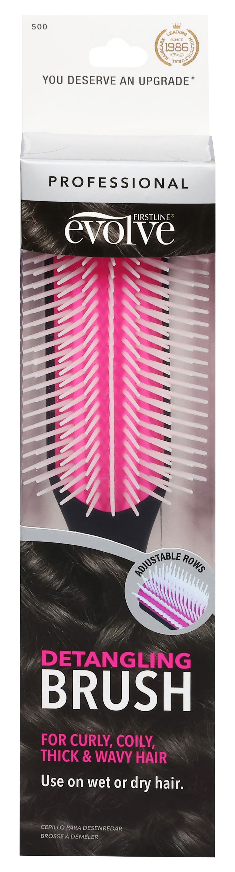 Evolve Detangling Brush For Curly Coily & Wavy Hair