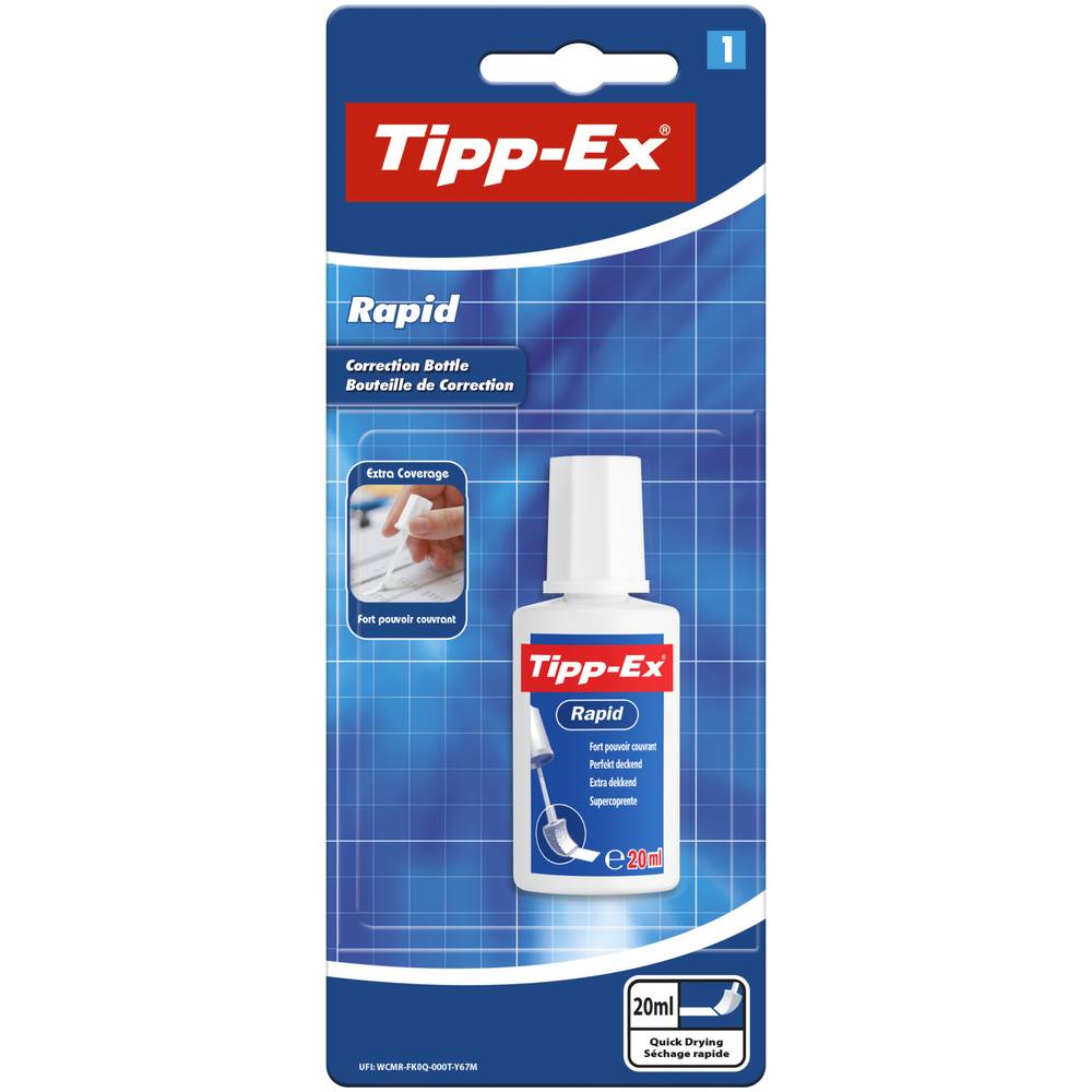 Tipp-Ex - Rapid correcteur liquide blister