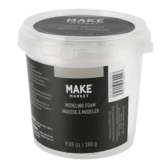 Make Market Modeling Foam, White (9.8 oz)