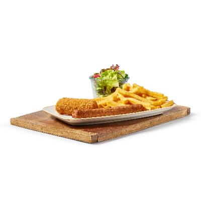 Kroket/frikandel menu