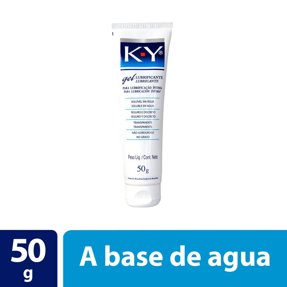 K-y gel lubricante (tubo 50 g)