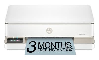 HP Envy 6155e Wireless All in One Color Inkjet Printer, White