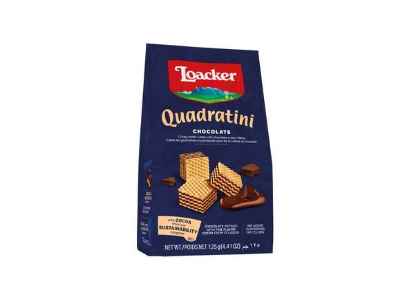 Loacker Quadratini Chocolate 125g