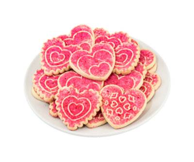 Kb Valentines Shaped Heart Sugar Cookie (22.8 oz)
