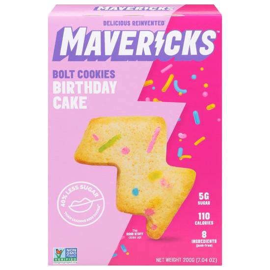 Maverick's Birthday Cake Cookies, 7.04 oz