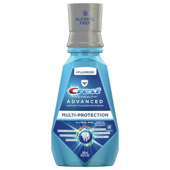 Crest Advanced Multi-Protection Anticavity Fluoride Mouthwash