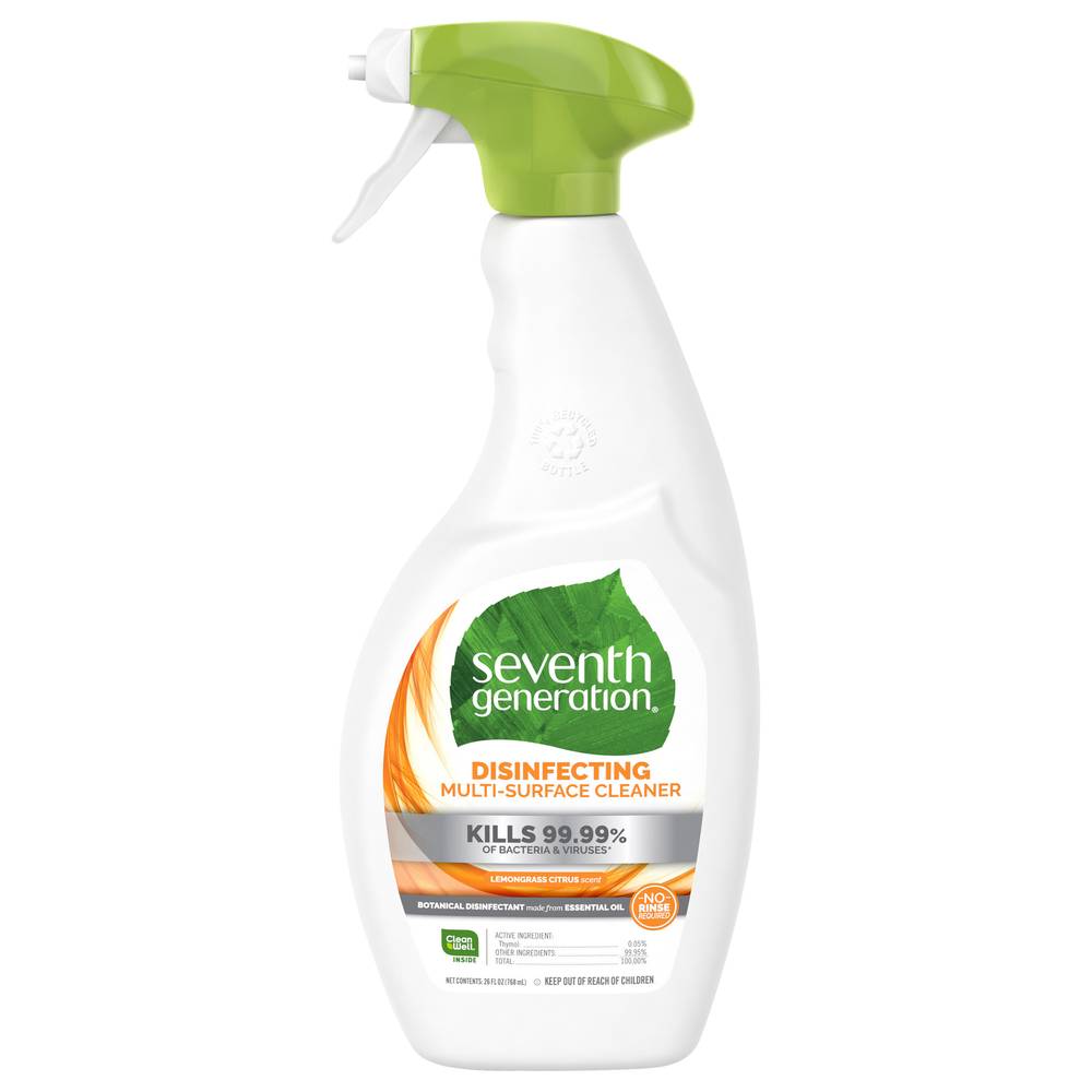 Seventh Generation Disinfecting Multi-Surface Cleaner (26 fl oz)