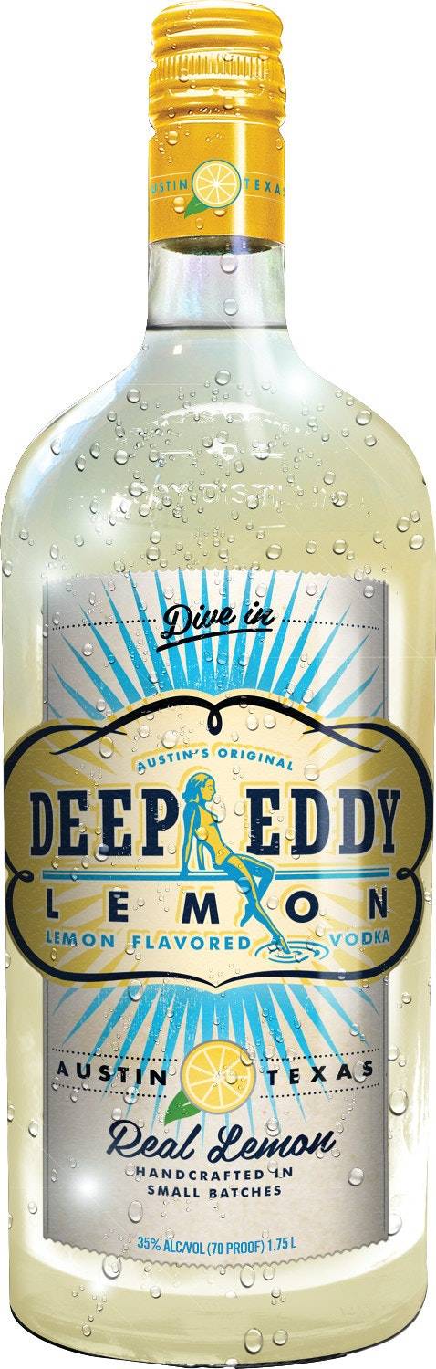 Deep Eddy Austin Texas Real Lemon Vodka(1.75 L)
