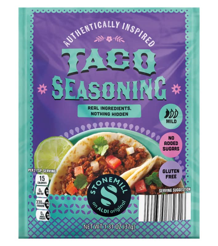 Stonemill Gluten Free Mild Taco Seasoning (1.31 oz)