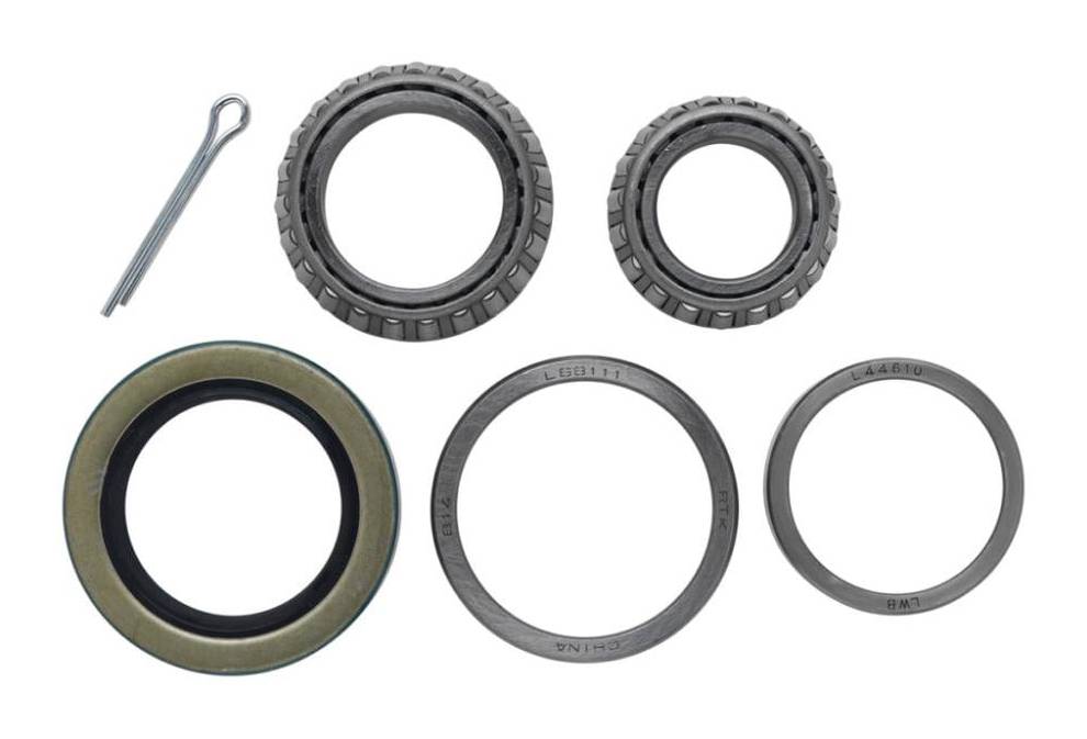Carry-On Trailer Trailer Bearing Kit - 1-3/8-In Spindle Diameter, 2,990 lb GVWR, Includes Bearings, Seal, and Cotter Pin | 502T
