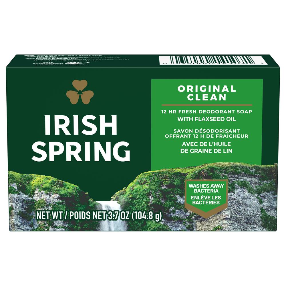 Irish Spring Original Deodorant Soap (3.7 oz)