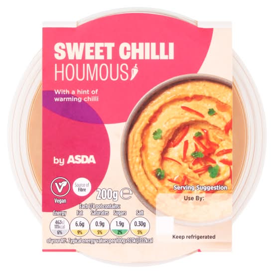 ASDA Sweet Chilli Houmous (200g)