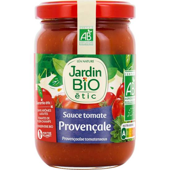 Sauce tomate à la provençale bio JARDIN BIO 20cl