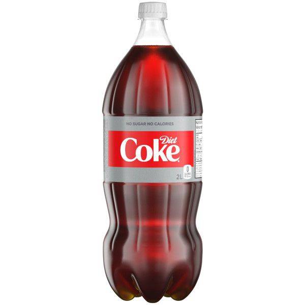 Diet coke coke diètemd, bouteille de 2l (2 l) - cola soft drink (2 l)