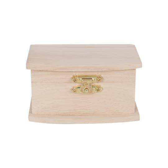 3.5" Wood Trinket Box By Make Market