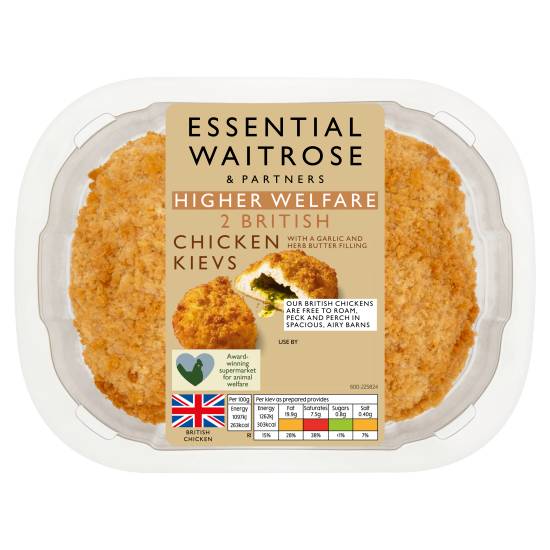 Waitrose & Partners Essential British Chicken Kyivs (2ct)