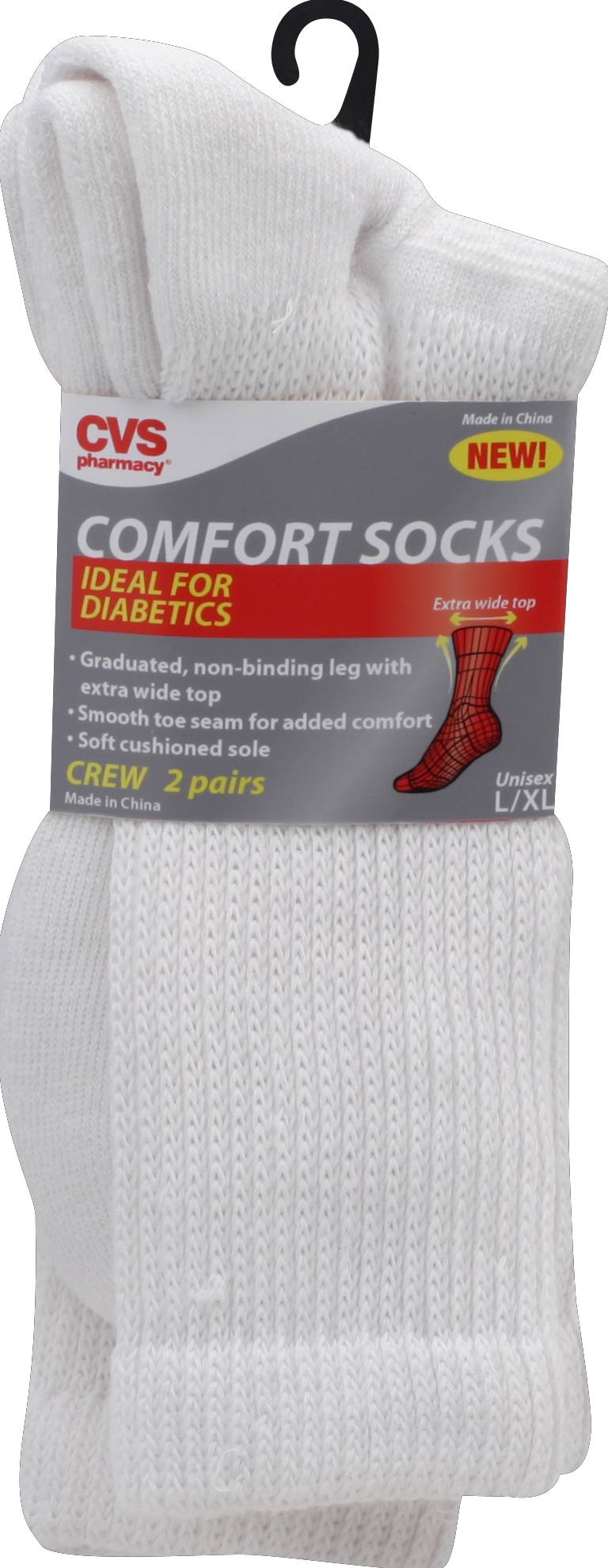 CVS Pharmacy Socks (2 ct)