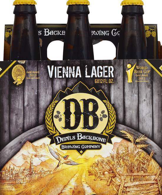 Devils Backbone Brewing Vienna Lager Beer (6 ct, 12 fl oz)