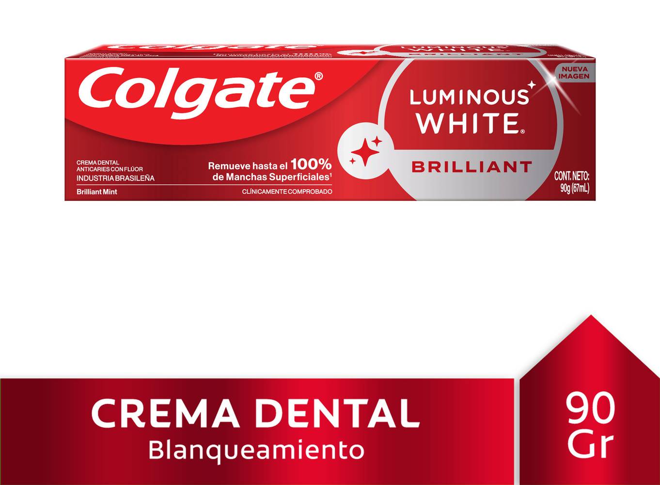 Colgate · Pasta dental luminous white (90 g)