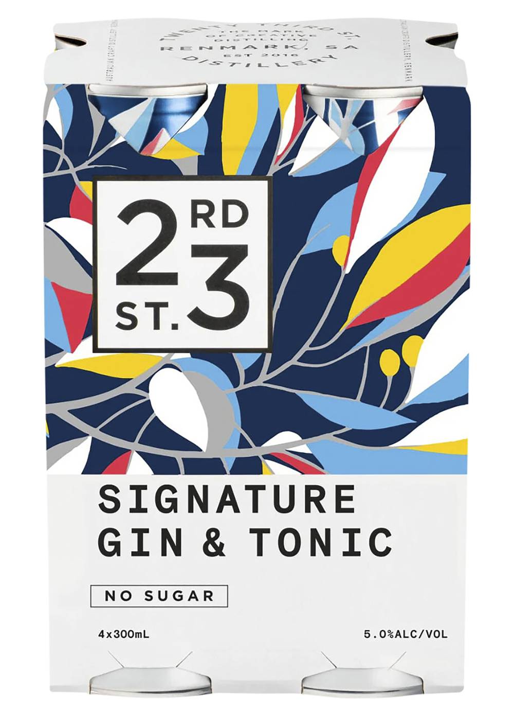 23rd Street Signature Gin & Tonic Can 300mL x Pack 4