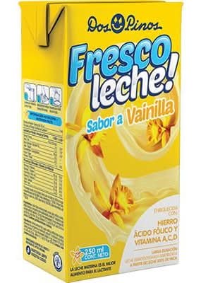 Leche Dos Pinos Fresco Leche! Saborizada Vainilla 250 ml