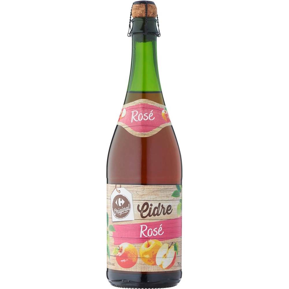 Carrefour Original - Cidre rosé original (750 ml)