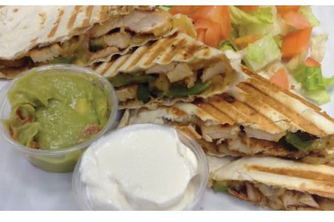 4 Cheese Chicken Quesadillas