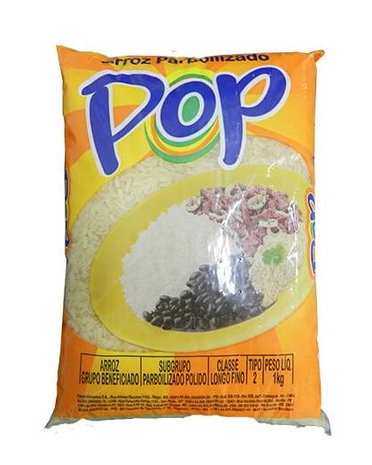 Pop arroz parboilizado tipo 2 (1kg)