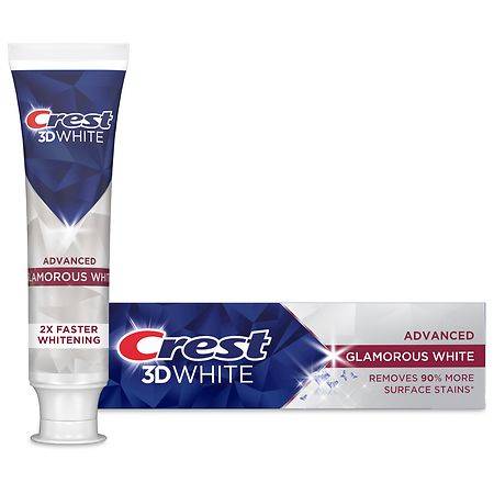 Crest 3D White Advanced Glamorous White Toothpaste - 3.3 oz