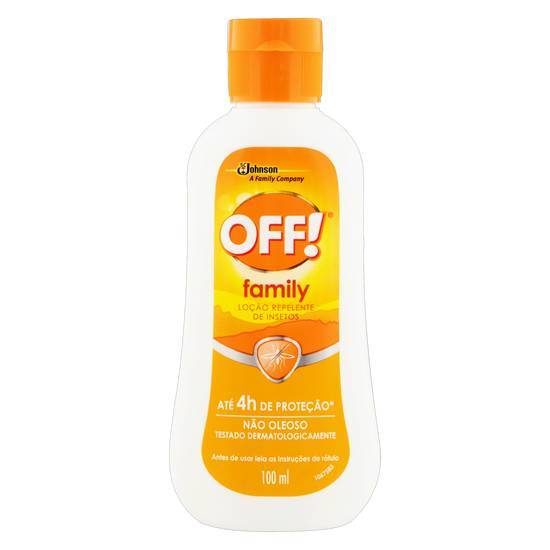 Off! loção repelente de insetos family (100 ml)