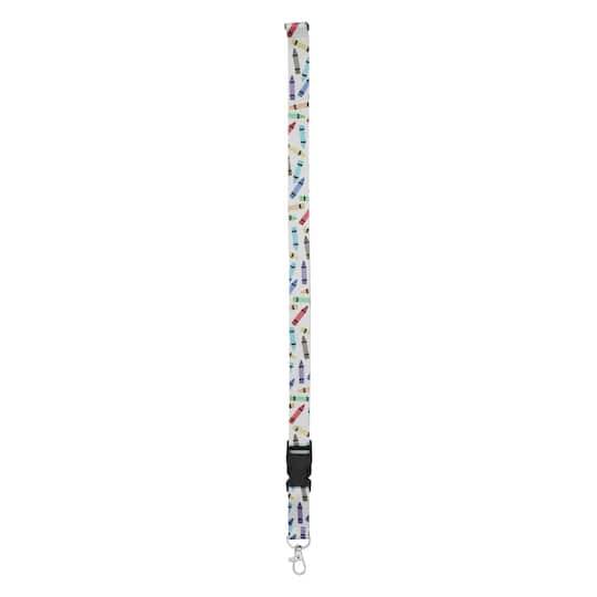 20" Crayons Lanyard With Clip By B2C