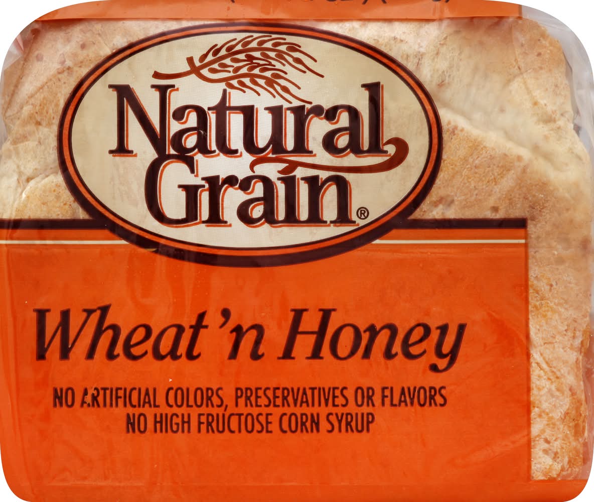 Natural Grain Wheat N Honey Bread (20 oz)