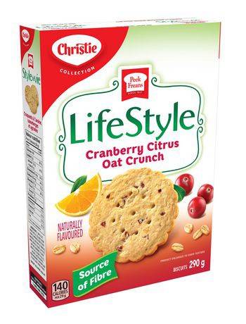 Peek Freans Lifestyle Cranberry Oat Cookies (290 g)