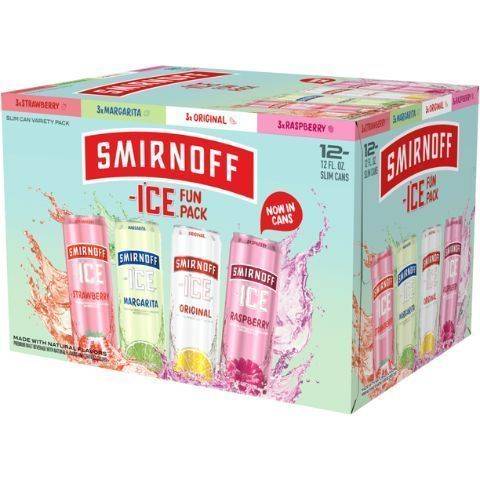 Smirnoff Ice Fun Pack 12 Pack 12oz Can