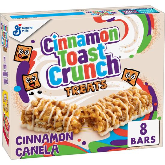 General Mills Cinnamon Toast Crunch Treat Bars, 8 CT