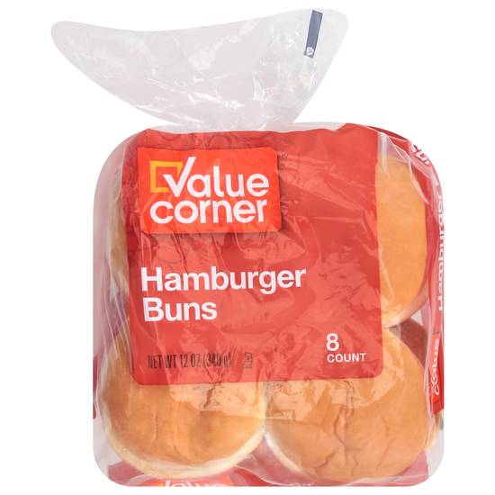 Value Corner Hamburger Buns (8 buns)