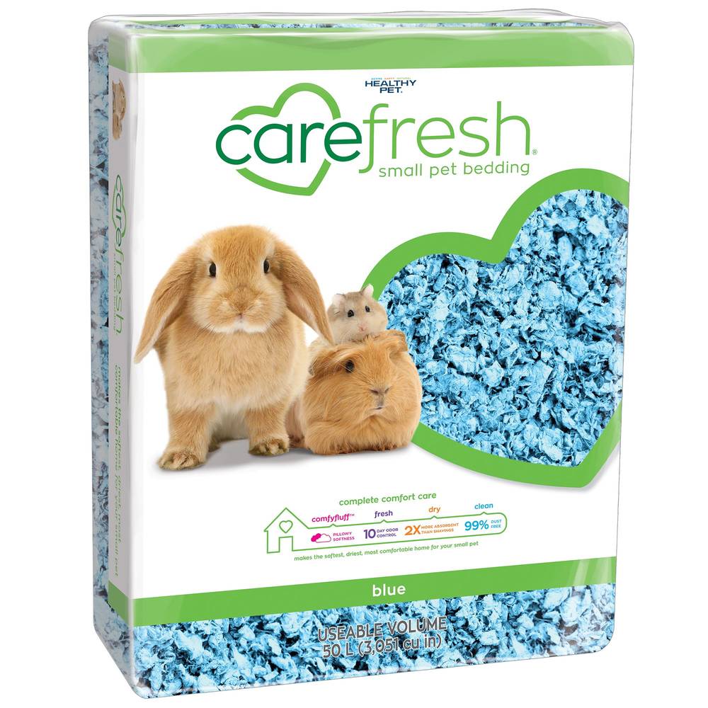 carefresh® Colorful Creations Small Pet Bedding - Blue (Color: Blue, Size: 50 L)
