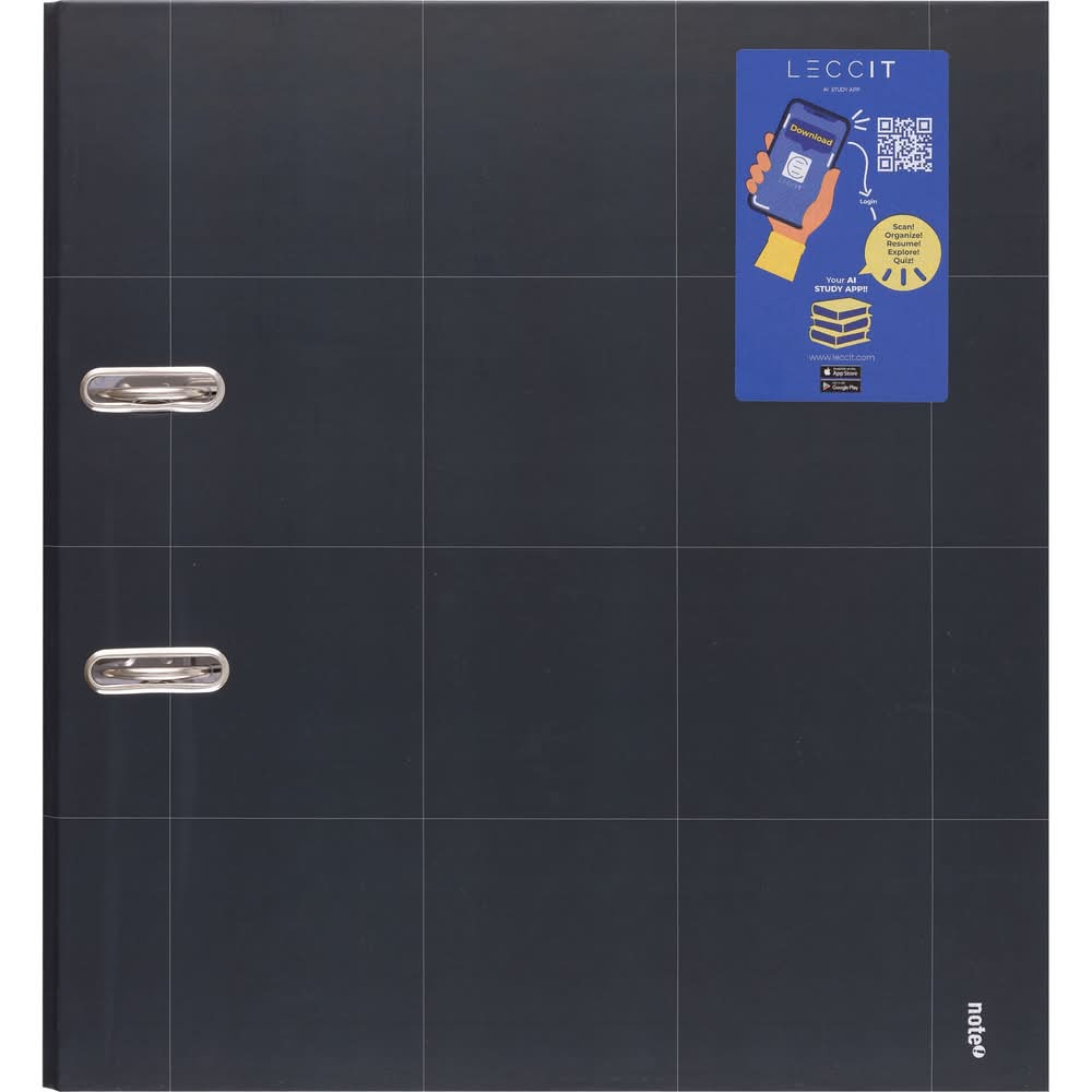 Pasta Arquivo Formato A4 Lombada Larga Pure Leccit Note!