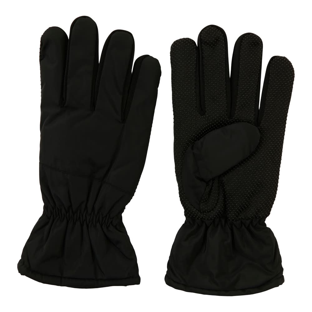 Men's Gripper Gloves (L-XL, Black)