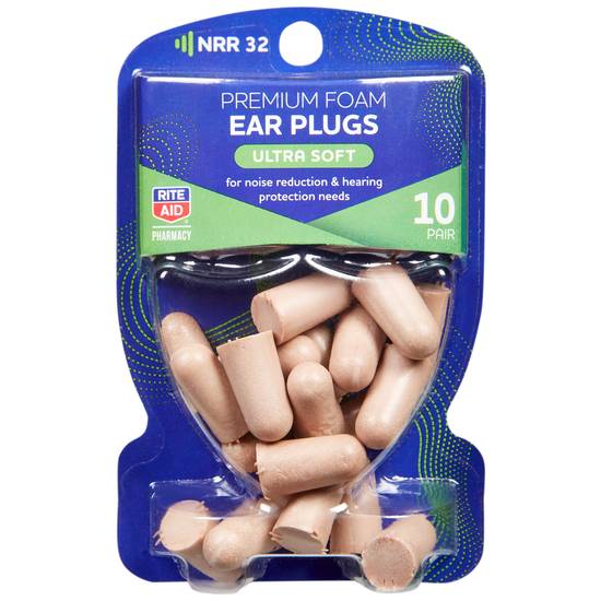 Rite Aid Ear Plugs Ultra Soft (10 ct)