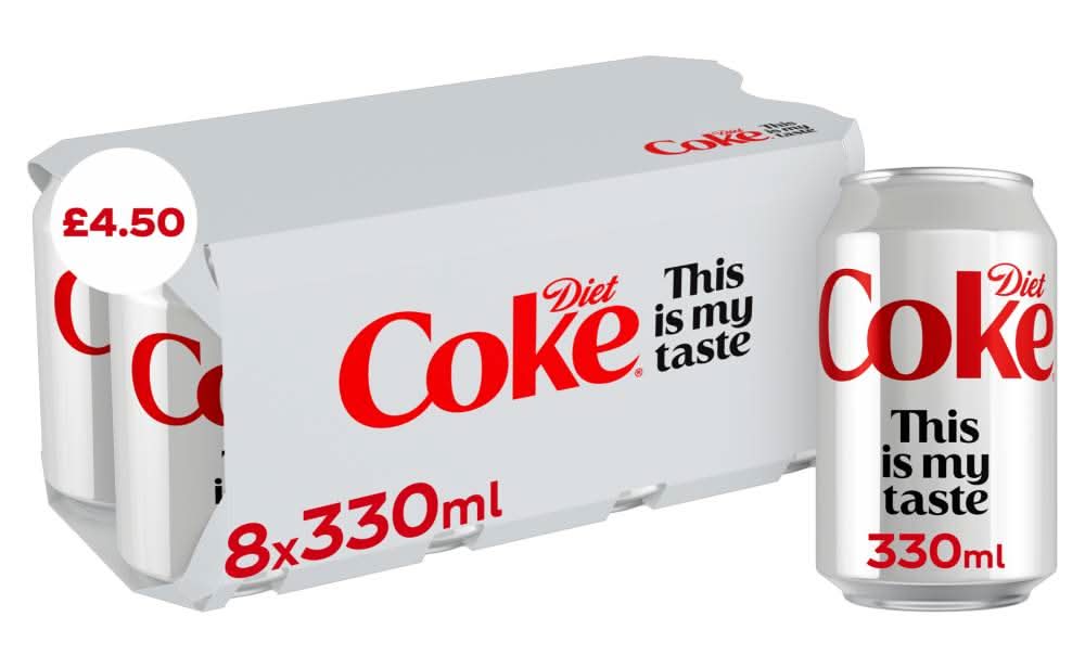 Diet Coke PMP 4.50 8x330ml