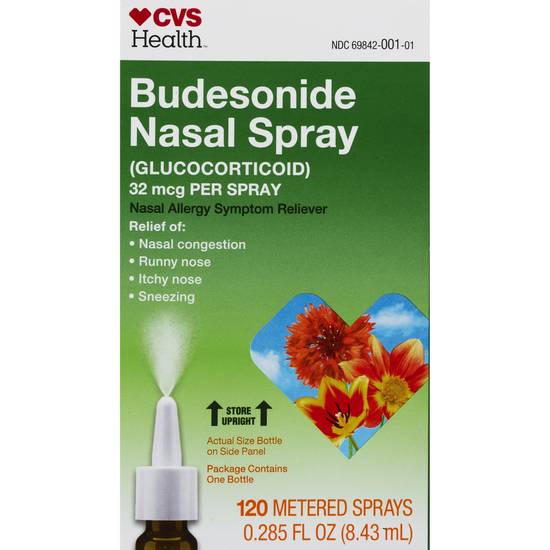 CVS Health Budesonide Allergy Nasal Spray, 120 Sprays