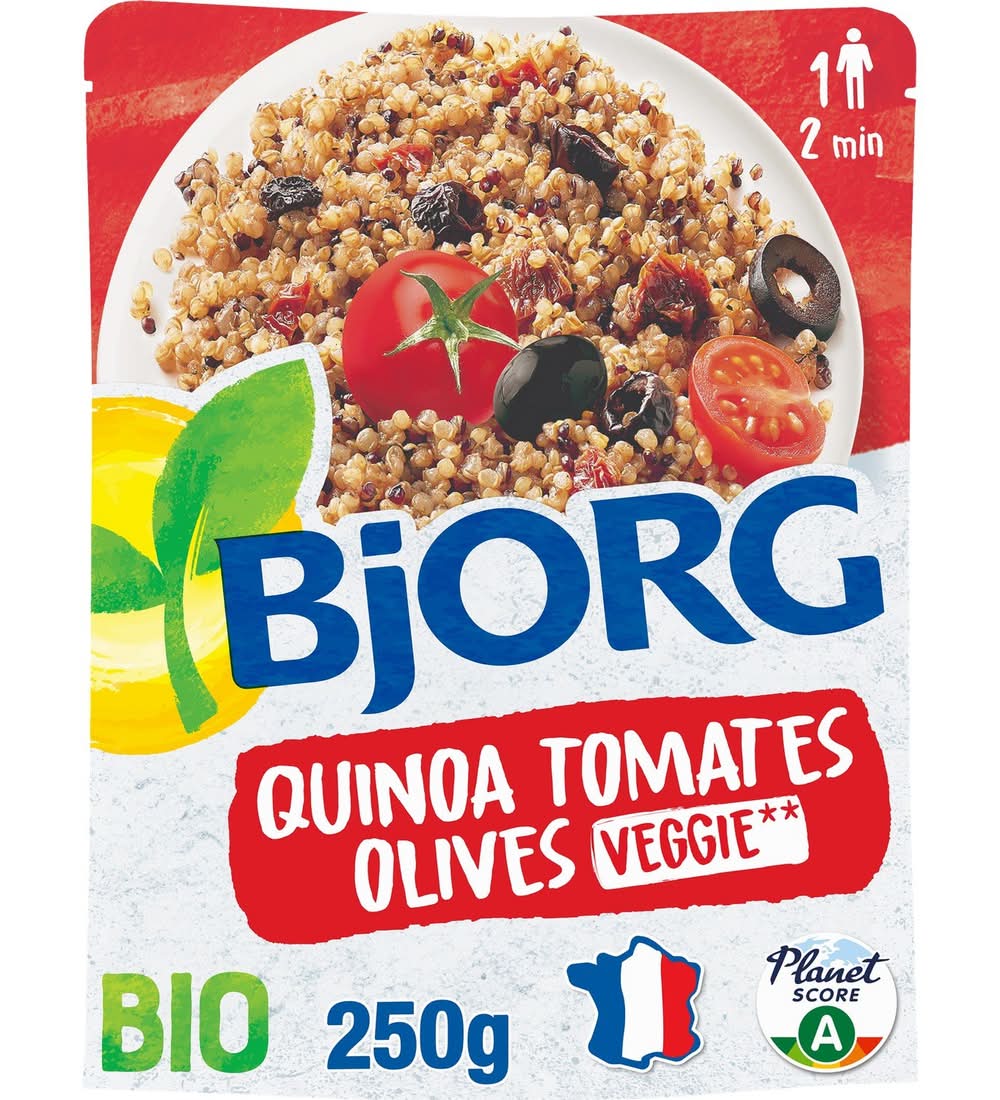 Bjorg - Quinoa tomates olives bio (250g)