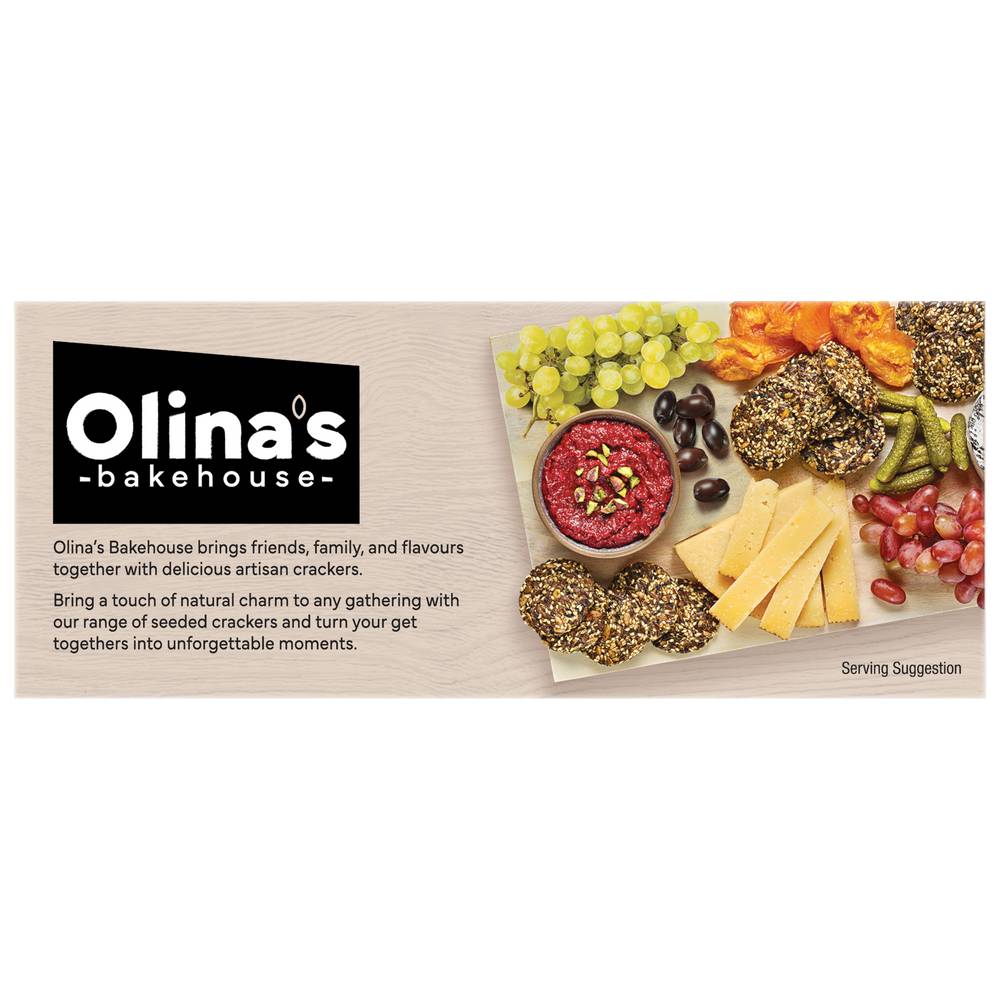 Olina's Bakehouse Olina's Simply Seed Crackers Original Delivery Near ...